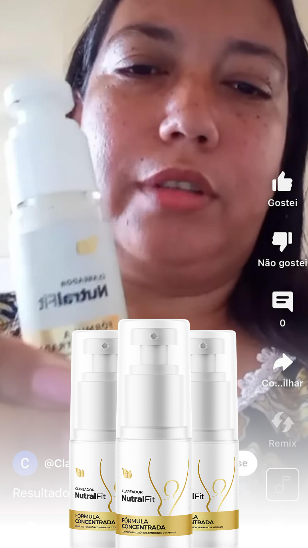 Capa do vídeo de depoimento cliente 2 NutralFit