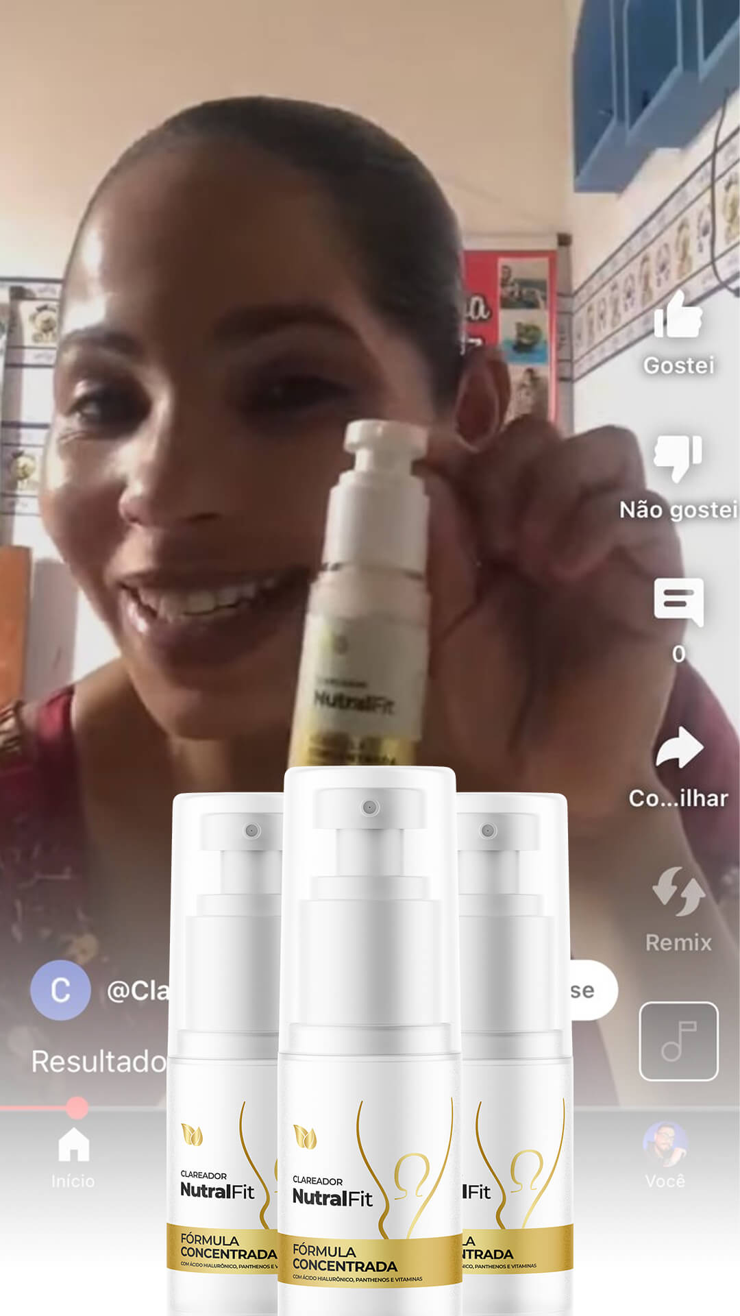 Capa do vídeo de depoimento cliente 1 NutralFit