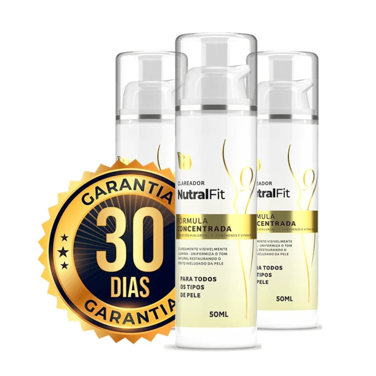 NutralFit Clareador 3 Frascos